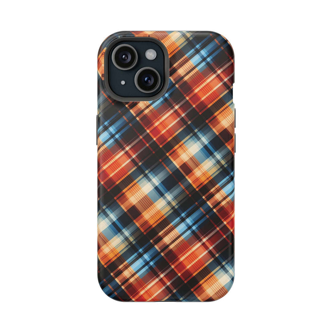 Checkered Plaid Magsafe Gift for Her Cute Phone Case for Iphone, | iPhone 16 | iPhone 15 Pro Max, Iphone 14 Pro Max, 13 12 11 10 9 8 7 - Studio40ParkLane