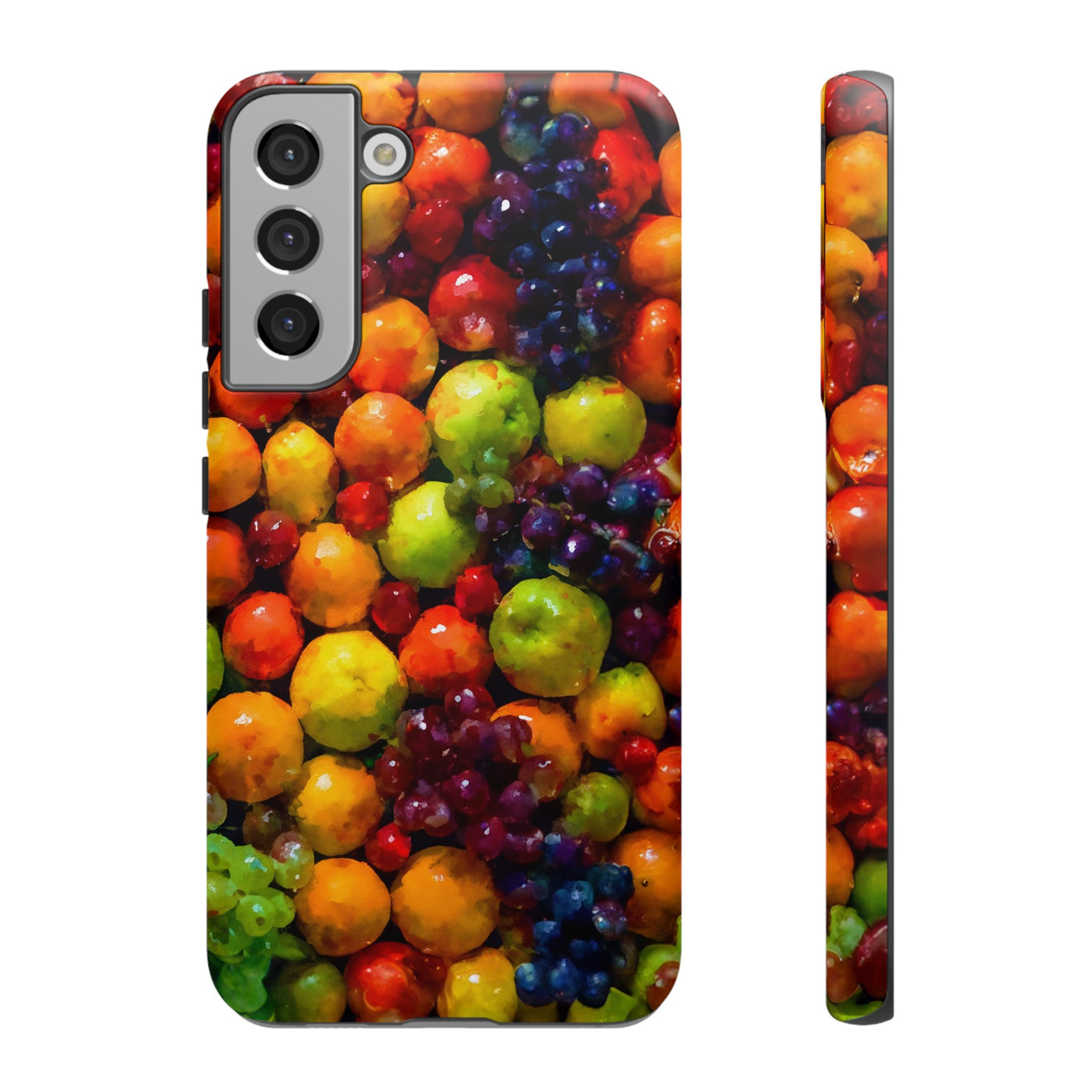 Impact Resistant, Fall Fruit, Cute Phone Cases for Samsung S24, S23, S22, S21, IPhone 15 pro Iphone 14 pro Iphone 13 IPhone 12 Iphone 11