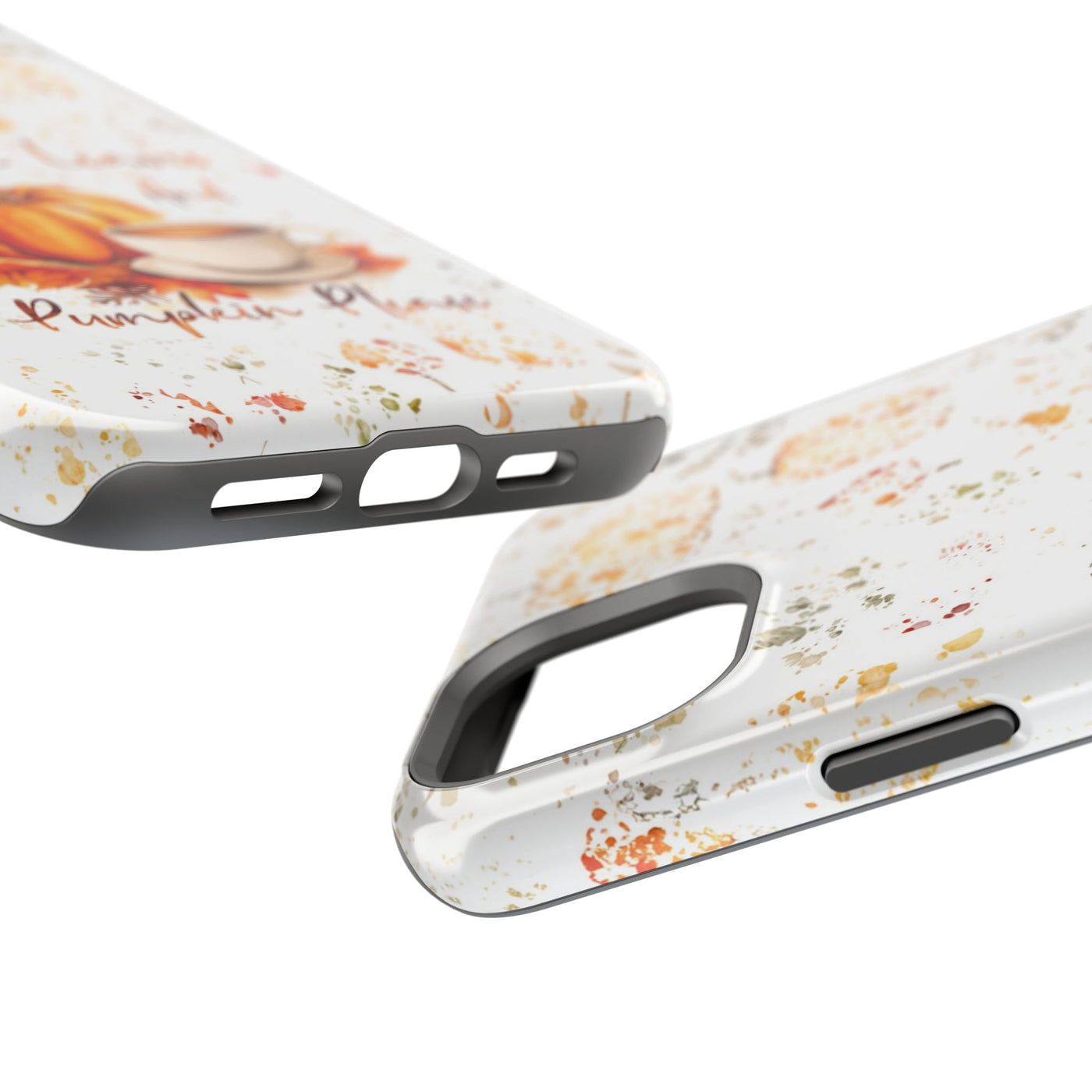 Fall Leaves Pumpkins Tough Magsafe Cute Phone Cases for Iphone | iPhone 15 Case | iPhone 15 Pro Max Case, Iphone 14, Iphone 14 13 12 11 10 9 8 7 - Studio40ParkLane