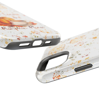 Fall Leaves Pumpkins Tough Magsafe Cute Phone Cases for Iphone | iPhone 15 Case | iPhone 15 Pro Max Case, Iphone 14, Iphone 14 13 12 11 10 9 8 7 - Studio40ParkLane