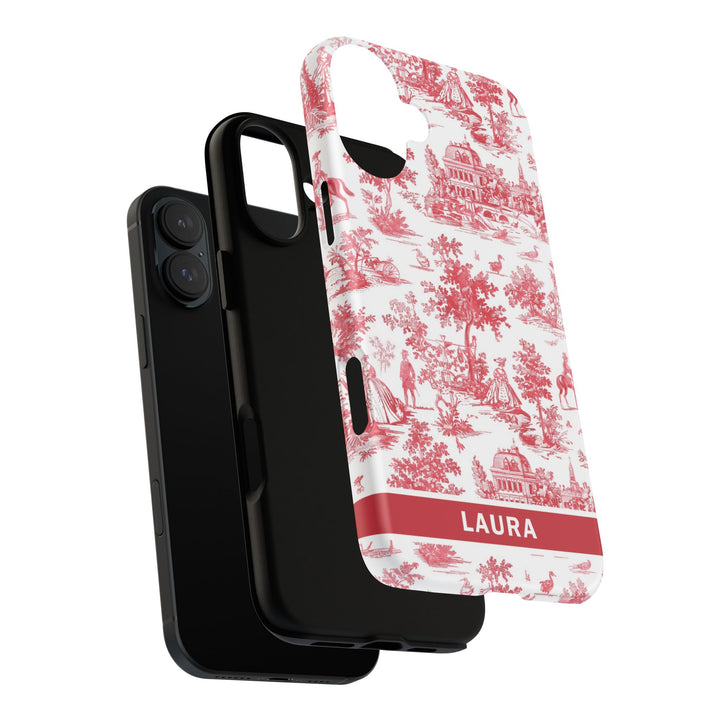 Premium Tough Personalized Initial Custom Gift Cute Phone Cases for Samsung Galaxy S24, S23, S22, S21 Plus, Ultra, Iphone 16, 15, 14 Pro Max - Studio40ParkLane