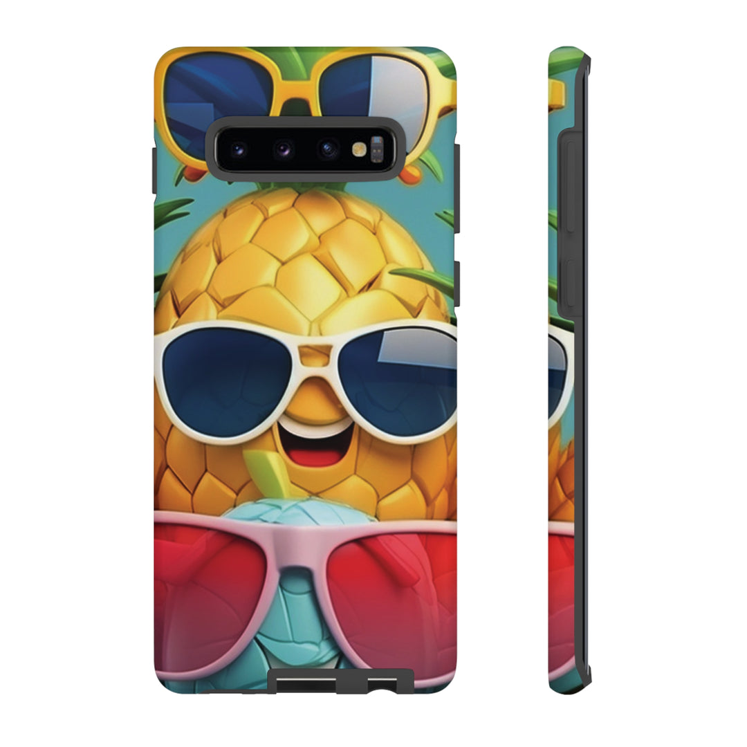 Cute Samsung Phone Case | Aesthetic Samsung Phone Case | Galaxy S23, S22, S21, S20 | Summer Pineapple Fruit, Protective Phone Case - Studio40ParkLane