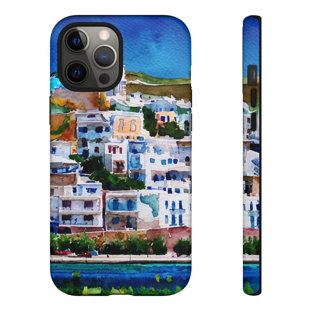 Impact Resistant, Greece House, Cute Phone Cases for Samsung S24, S23, S22, S21, IPhone 15 pro Iphone 14 pro Iphone 13 IPhone 12 Iphone 11 - Studio40ParkLane