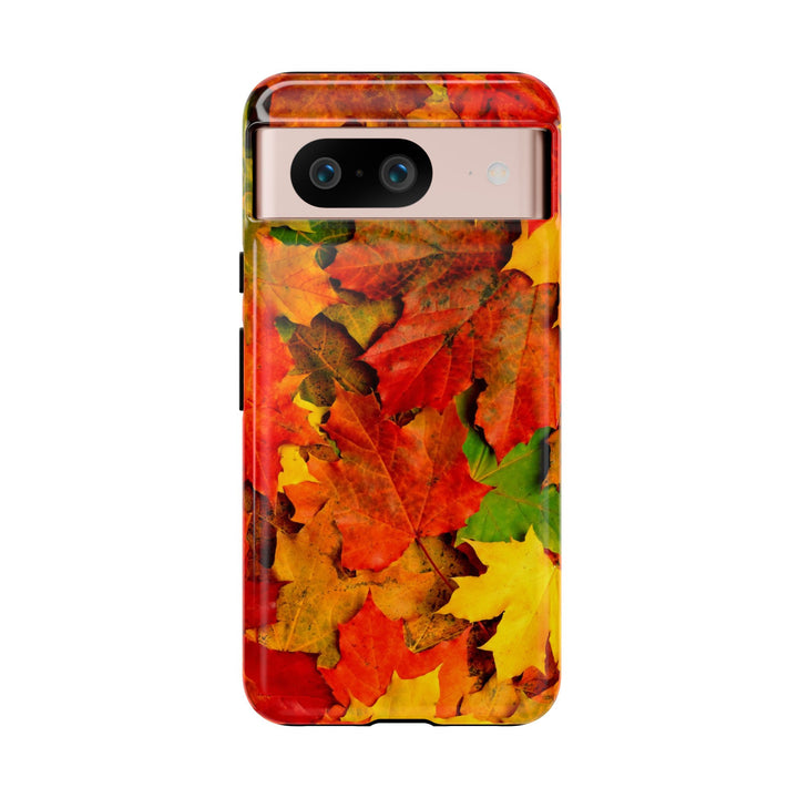 Fall Leaves Impact Resistant, Cute Phone Cases for Samsung S24, S23, S22, S21, IPhone 15 pro Iphone 14 pro Iphone 13 IPhone 12 Iphone 11 - Studio40ParkLane