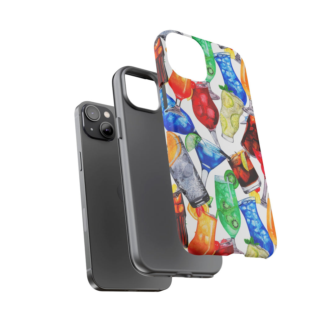 Cute Samsung Case | Cool Iphone Case | Summer Fruit Cocktail, Samsung S24, S23, S22, S21, IPhone 15 Case | Iphone 14 Case, Iphone 13 Case - Studio40ParkLane