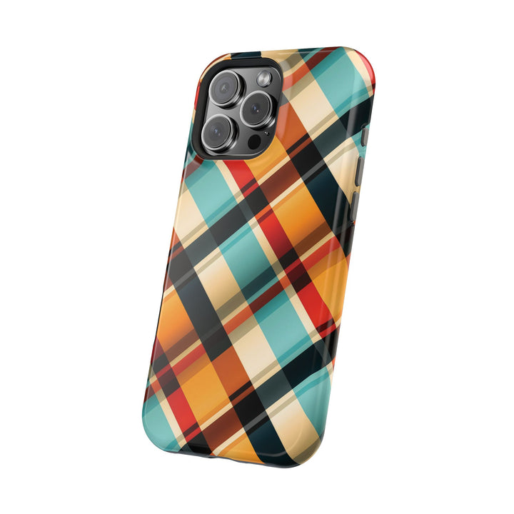 Checkered Plaid Magsafe Gift for Her Cute Phone Case for Iphone, | iPhone 16 | iPhone 15 Pro Max, Iphone 14 Pro Max, 13 12 11 10 9 8 7 - Studio40ParkLane