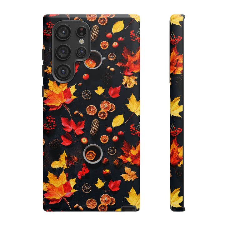 Cute Fall Fruit Phone Case Coquette Collage for, Samsung S24, S23, S22, S21, IPhone 15 Case | Iphone 14 Case, Iphone 13 Case, IPhone 16 Case - Studio40ParkLane