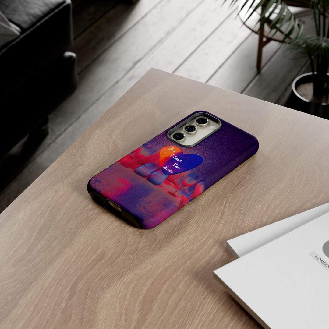 Cute Samsung Case | Cool Iphone Case | PS I love You - Heart, Samsung S24, S23, S22, S21, IPhone 15 Case | Iphone 14 Case, Iphone 13 Case - Studio40ParkLane