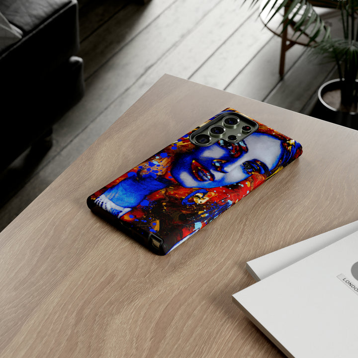 Cute Samsung Phone Case | Aesthetic Samsung Phone Case | Galaxy S23, S22, S21, S20 | Marble Splash Face, Protective Phone Case - Studio40ParkLane