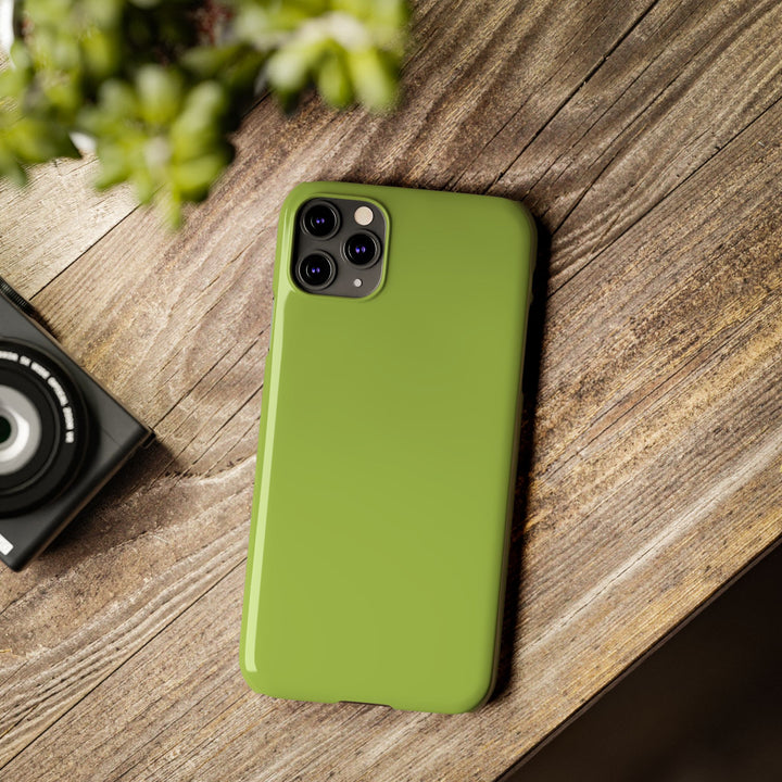 Slim Chartreuse Green Gift for Her Aesthetic Cute Phone Case for Iphone 16 - | iPhone 15 Pro Max Case | iPhone 14 Case 13 12 11 10 9 8 7 - Studio40ParkLane