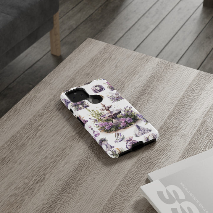 Impact Resistant, Lavender Wedding, Cute Phone Cases for Samsung S24, S23, S22, S21, IPhone 15 pro Iphone 14 pro Iphone 13 IPhone 12 Iphone 11 - Studio40ParkLane