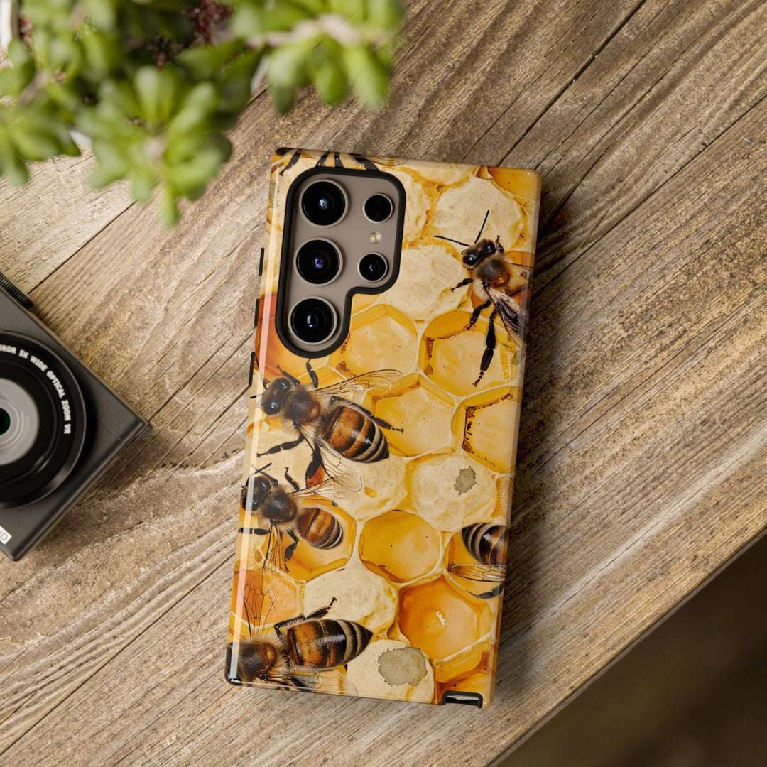 Cute Samsung Case | Cool Iphone Case | Honey Bees, Samsung S24, S23, S22, S21, IPhone 15 Case | Iphone 14 Case, Iphone 13 Case - Studio40ParkLane