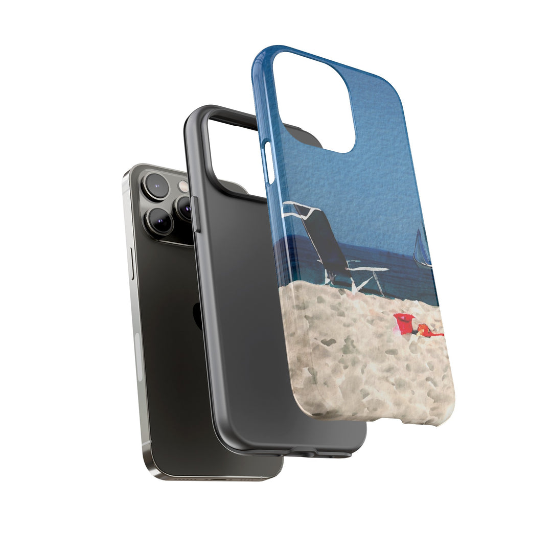 Cute Samsung Case | Cool Iphone Case | Summer Blue Beach Chair, Samsung S24, S23, S22, S21, IPhone 15 Case | Iphone 14 Case, Iphone 13 Case - Studio40ParkLane