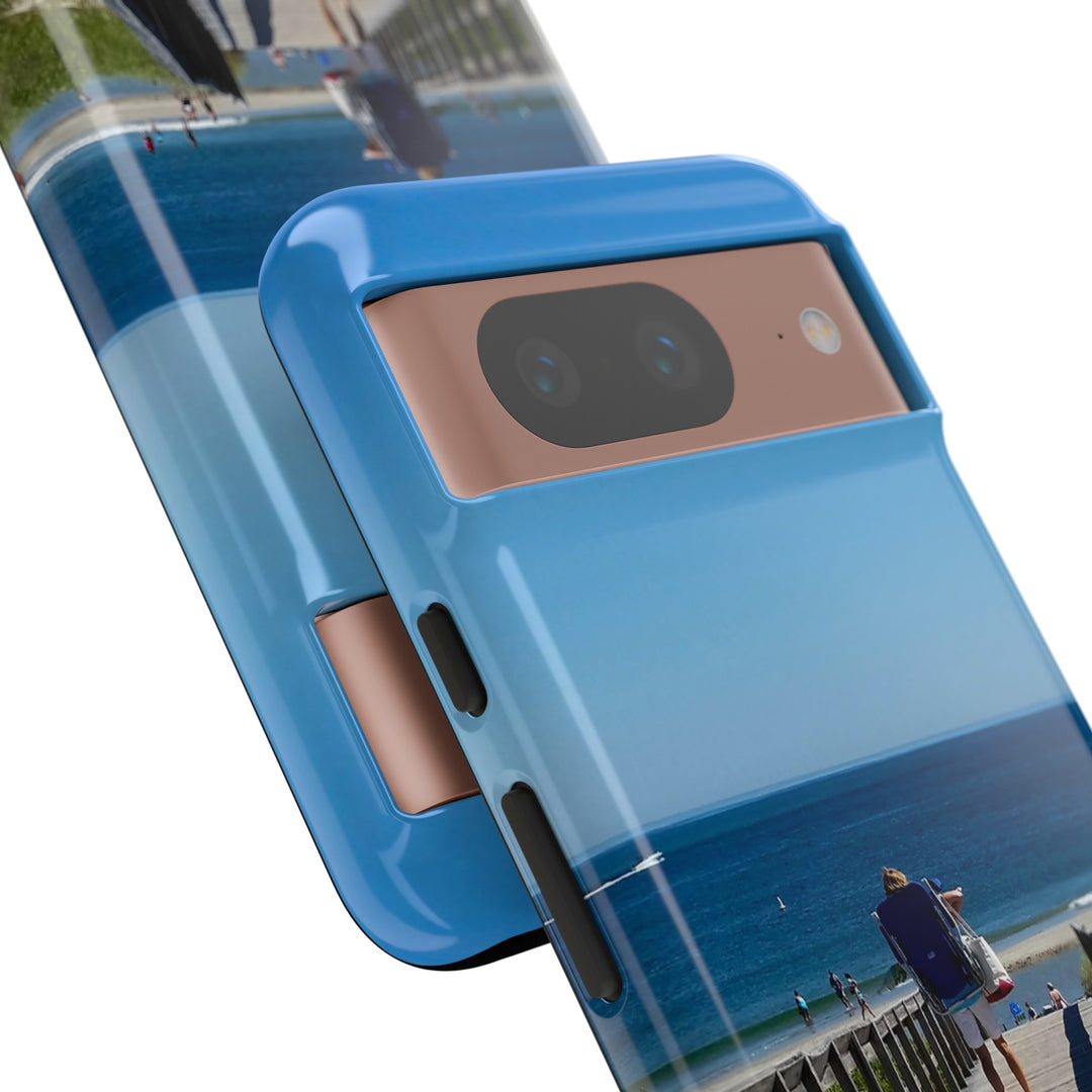 Cute Samsung Case | Cool Iphone Case | Summer Beach Walk, Samsung S24, S23, S22, S21, IPhone 15 Case | Iphone 14 Case, Iphone 13 Case - Studio40ParkLane