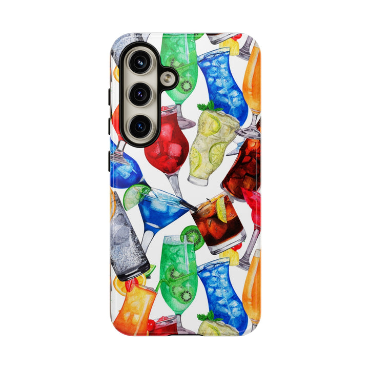Cute Samsung Case | Cool Iphone Case | Summer Fruit Cocktail, Samsung S24, S23, S22, S21, IPhone 15 Case | Iphone 14 Case, Iphone 13 Case - Studio40ParkLane