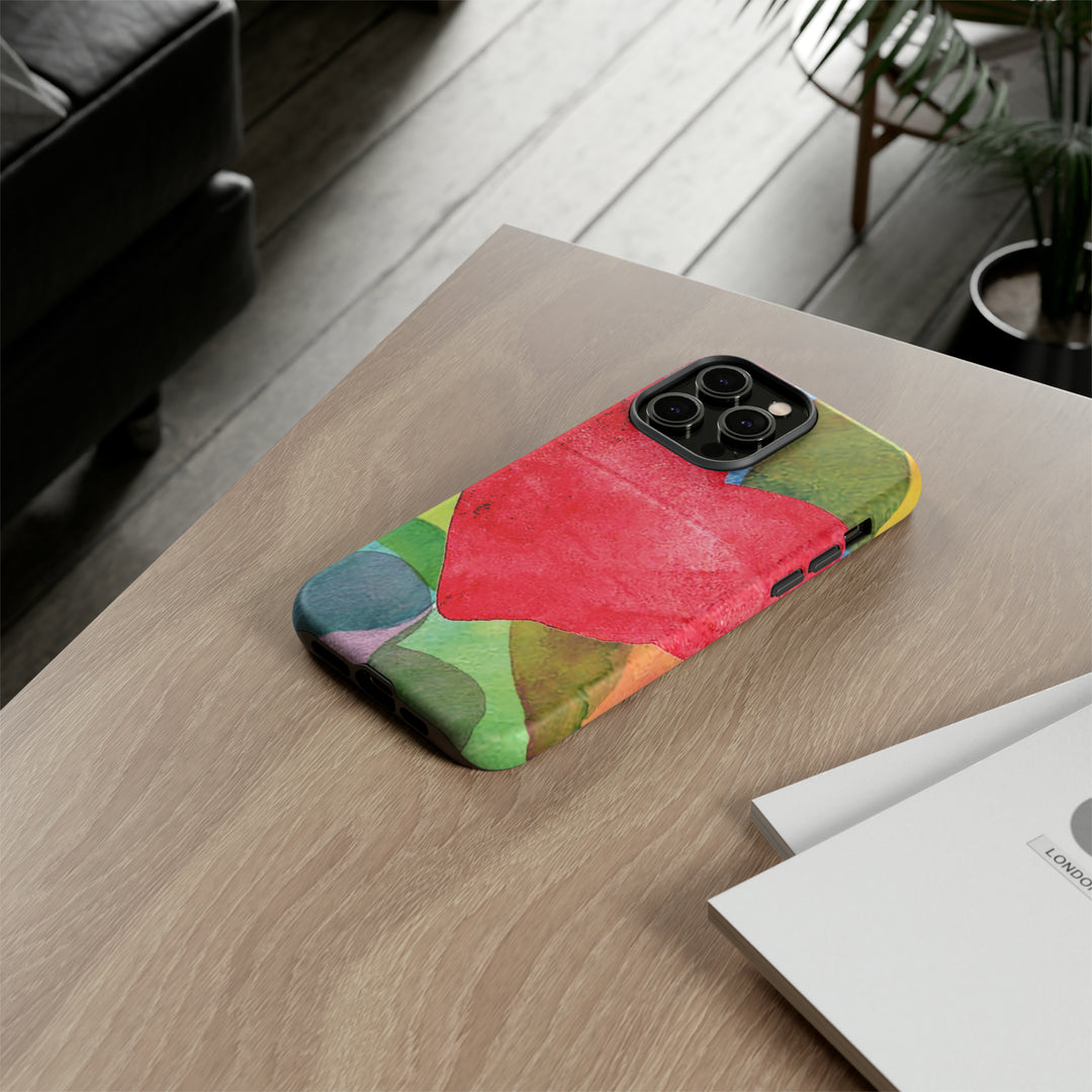 Cute IPhone Case | iPhone 15 Case | iPhone 15 Pro Max Case, Iphone 14 Case, Iphone 14 Pro Max Case IPhone Case for Art Lovers, Red Heart - Studio40ParkLane