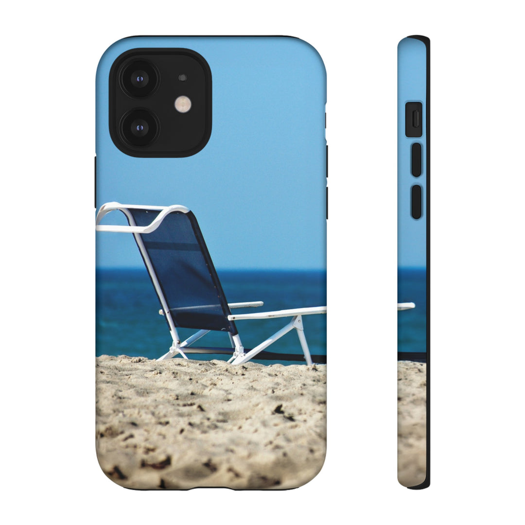 Cute Samsung Case | Cool Iphone Case | Summer Blue Beach Chair, Samsung S24, S23, S22, S21, IPhone 15 Case | Iphone 14 Case, Iphone 13 Case - Studio40ParkLane