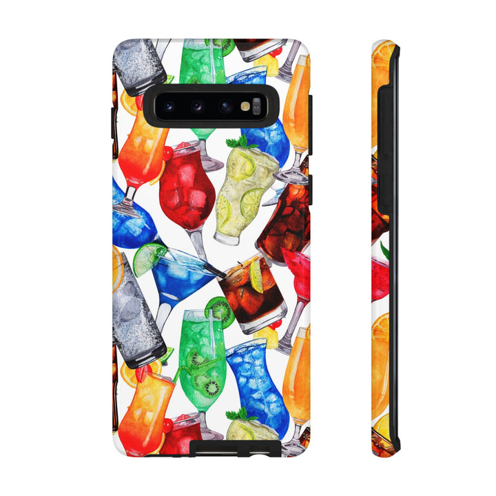 Cute Samsung Case | Cool Iphone Case | Summer Fruit Cocktail, Samsung S24, S23, S22, S21, IPhone 15 Case | Iphone 14 Case, Iphone 13 Case - Studio40ParkLane