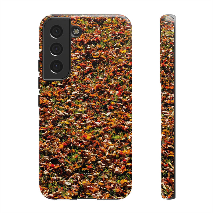 Impact Resistant, Fall Leaves Collage, Cute Phone Cases for Samsung S24, S23, S22, S21, IPhone 15 pro Iphone 14 pro Iphone 13 IPhone 12 Iphone 11 - Studio40ParkLane