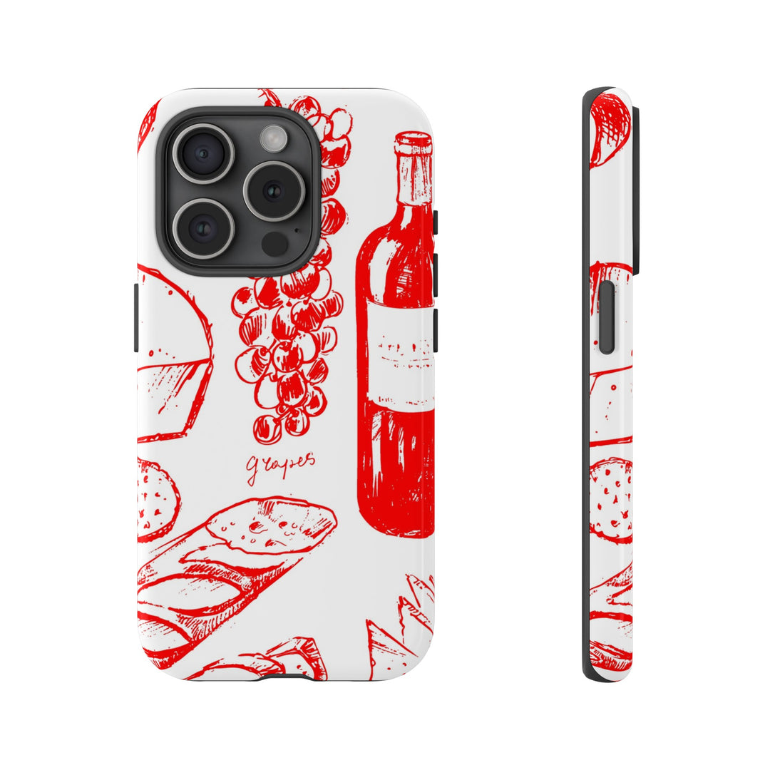 Impact Resistant, Italian French, Cute Phone Cases for Samsung S24, S23, S22, S21, IPhone 15 pro Iphone 14 pro Iphone 13 IPhone 12 Iphone 11 - Studio40ParkLane