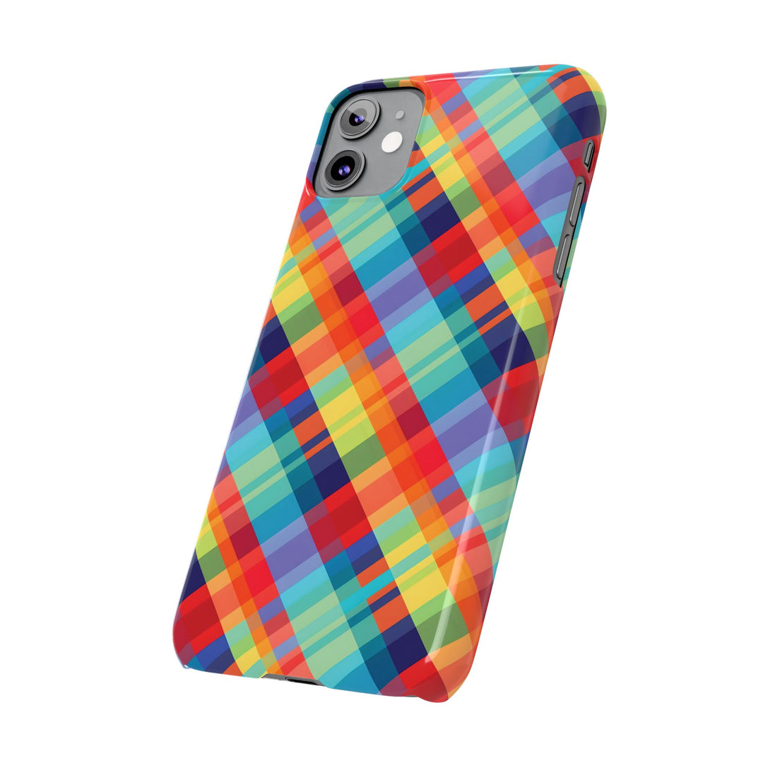 Slim Checkered Plaid Gift for Her Cute Phone Cases for Iphone 16 Pro Max | iPhone 15 Case | iPhone 15 Pro Max Case, Iphone 14, 13, 12, 11, 10, 8, 7 - Studio40ParkLane