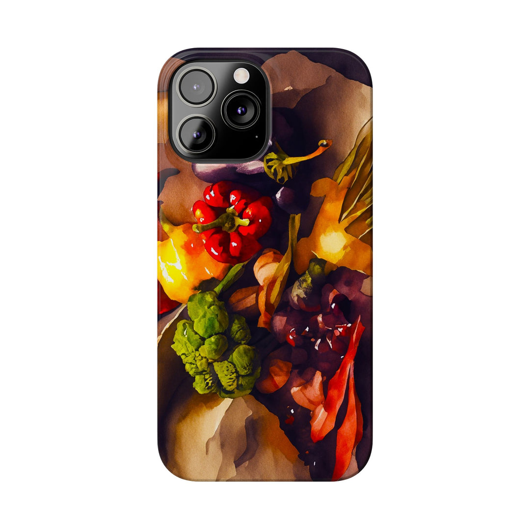 Slim Fall Farm Vegetables Cute Phone Cases for Iphone | iPhone 15 Case | iPhone 15 Pro Max Case, Iphone 14, Iphone 14 Pro Max, Iphone 13 - Studio40ParkLane