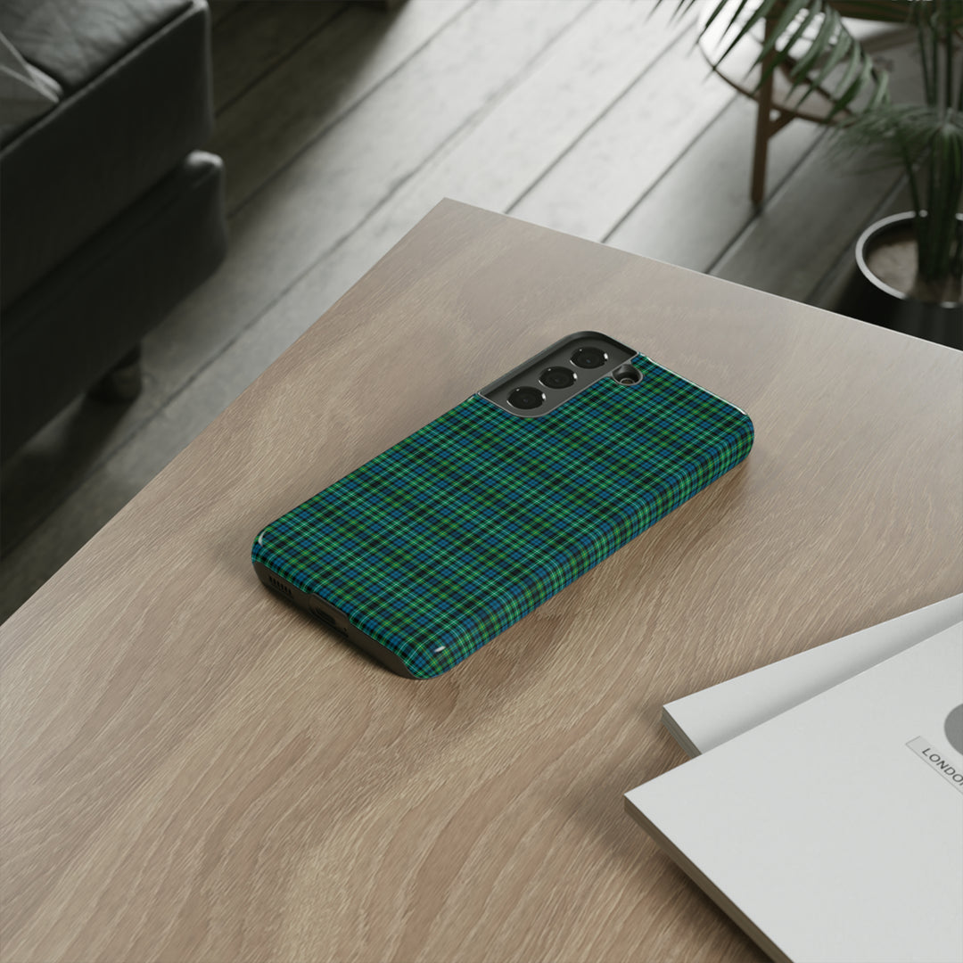 Samsung Galaxy Phone Case | Galaxy S23, S22, S21, S20 | Luxury Case Double Layered | Impact Resistant | Fashionable - Tartan Campbell - Studio40ParkLane