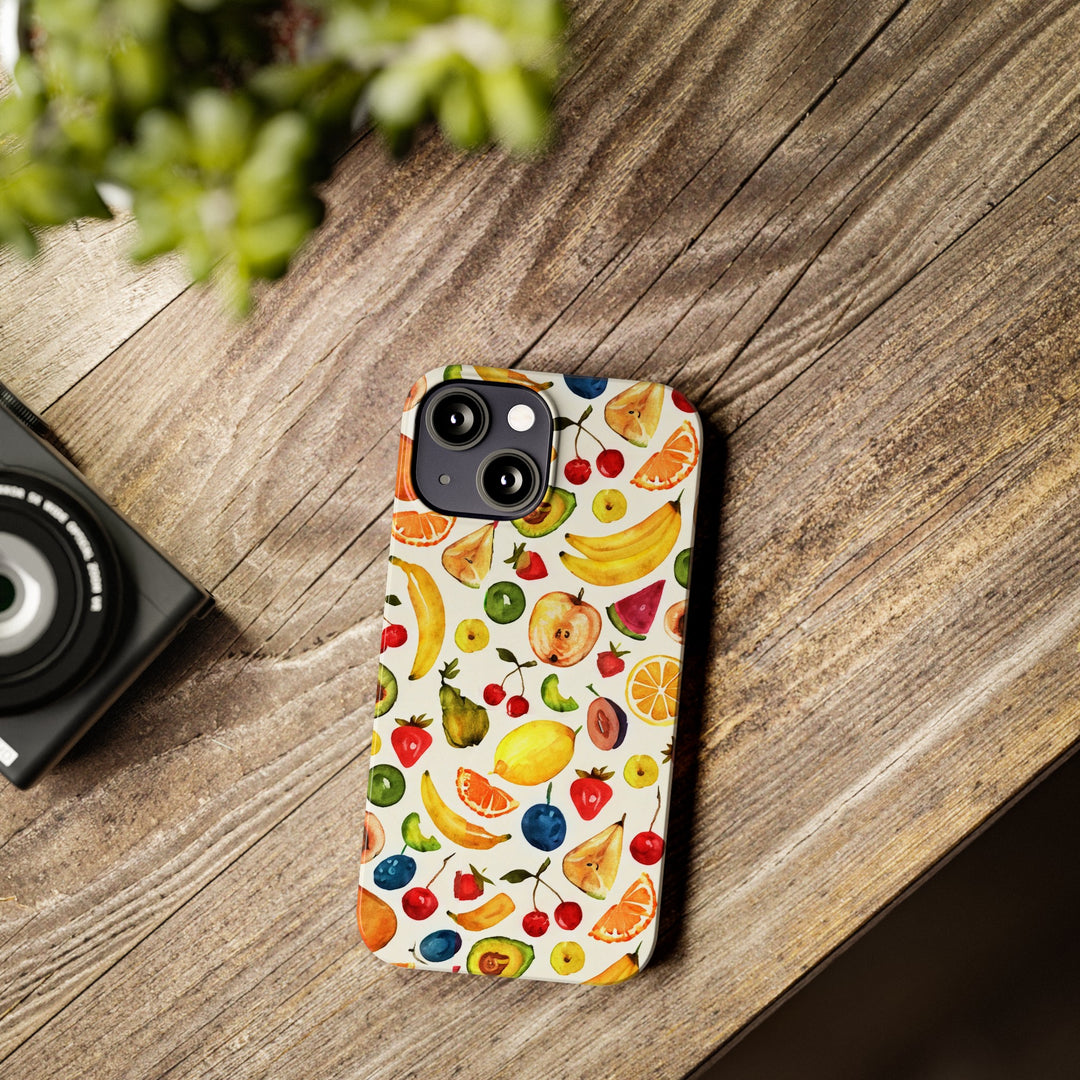 Fruit Mix Display Slim Cute Phone Cases for Iphone | iPhone 15 Case | iPhone 15 Pro Max Case, Iphone 14, Iphone 14 Pro Max, Iphone 13 - Studio40ParkLane