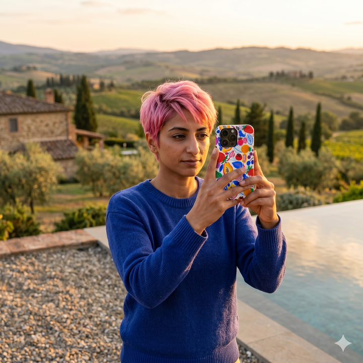 Premium Tough Summer Fruit Collage Gift for Her Cute Phone Cases for Samsung and Iphone, 16, 15, 14, S24, S23, S22, S21, S20, Plus, Ultra, Pro - Studio40ParkLane