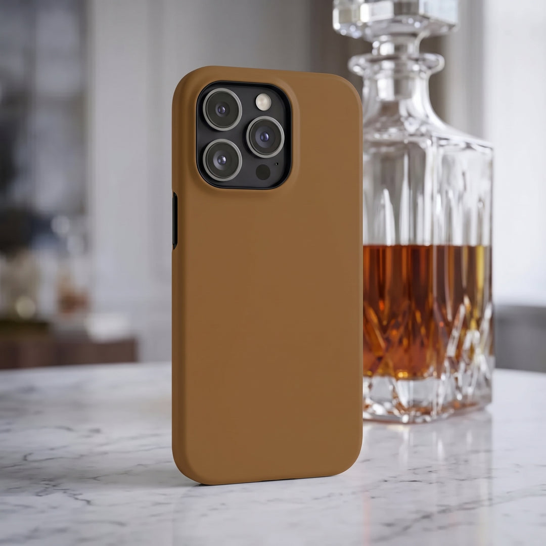 Premium Tough Rusty Brown Orange Gift for Her Cute Phone Cases for Samsung S25 S24, S23, S22, S21, Iphone, 16, 15, 14, 13 Pro Max Ultra - Studio40ParkLane
