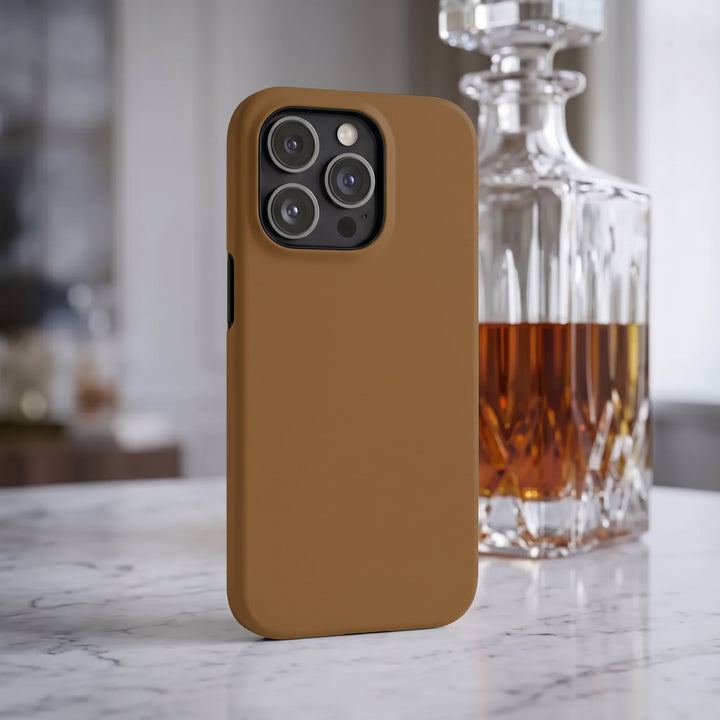 Premium Tough Rusty Brown Orange Gift for Her Cute Phone Cases for Samsung S25 S24, S23, S22, S21, Iphone, 16, 15, 14, 13 Pro Max Ultra - Studio40ParkLane