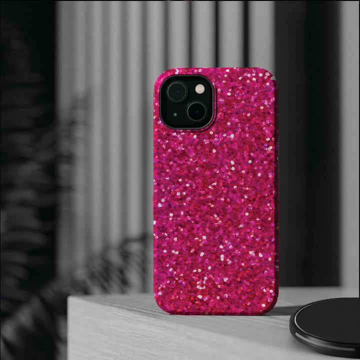 Non Glitter Pink Color Composition Magsafe Cute Phone Case for Iphone Gift for Her, | iPhone 15 Case | iPhone 15 Pro Max Case, Iphone 14, Iphone 14 Pro Max, Iphone 13, Iphone 16 - Studio40ParkLane
