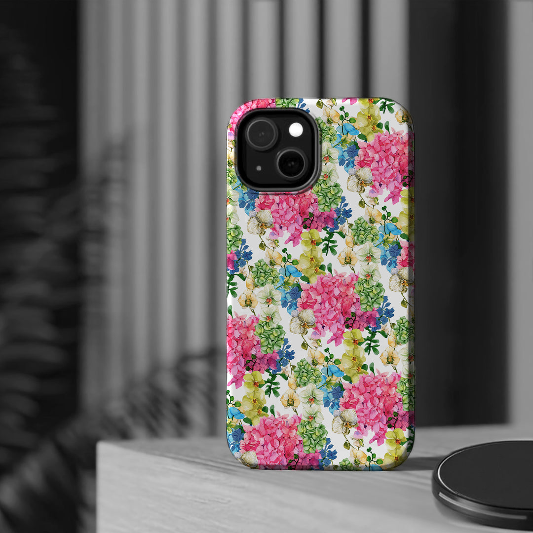 Spring Flowers Magsafe Cute Phone Case for Iphone Gift for Her, iPhone 16 Case iPhone 15 Pro Max Case, Iphone 14, Iphone 14 Pro Max, 13, 12 - Studio40ParkLane