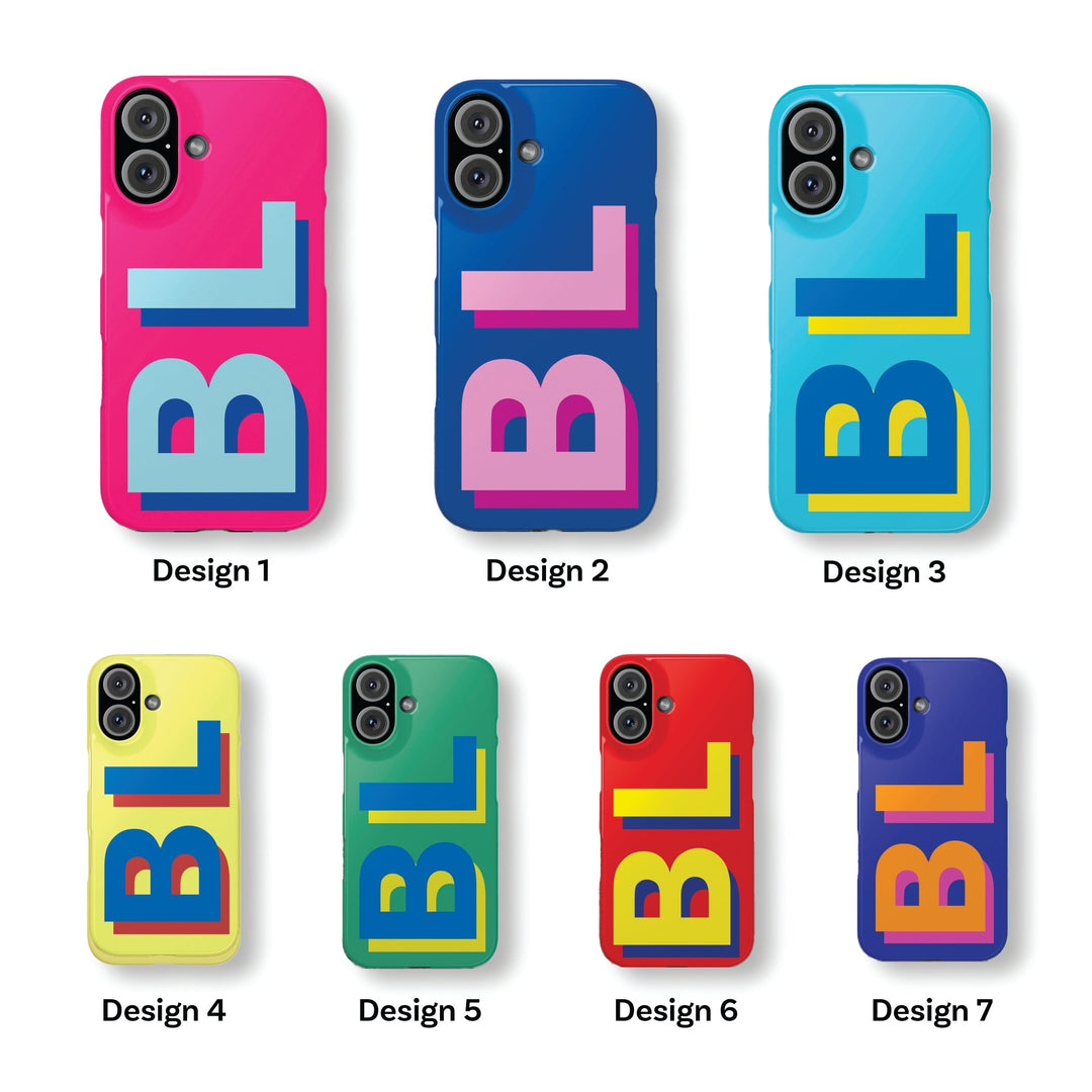 Slim Personalized Initial Custom Gift for Her Cute Phone Cases for Iphone 16 Pro Max | iPhone 15 Case | iPhone 15 Pro Max Case, Iphone 14, 13, 12, 11, 10, 8, 7 - Studio40ParkLane