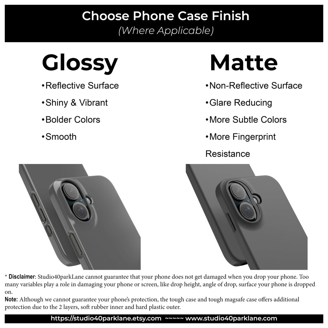 Magsafe Personalized Initial Custom Gift for Her Cute Phone Cases for Iphone 16 Pro Max | iPhone 15 Case | iPhone 15 Pro Max Case, Iphone 14, 13, 12, 11, 10, 8, 7 - Studio40ParkLane