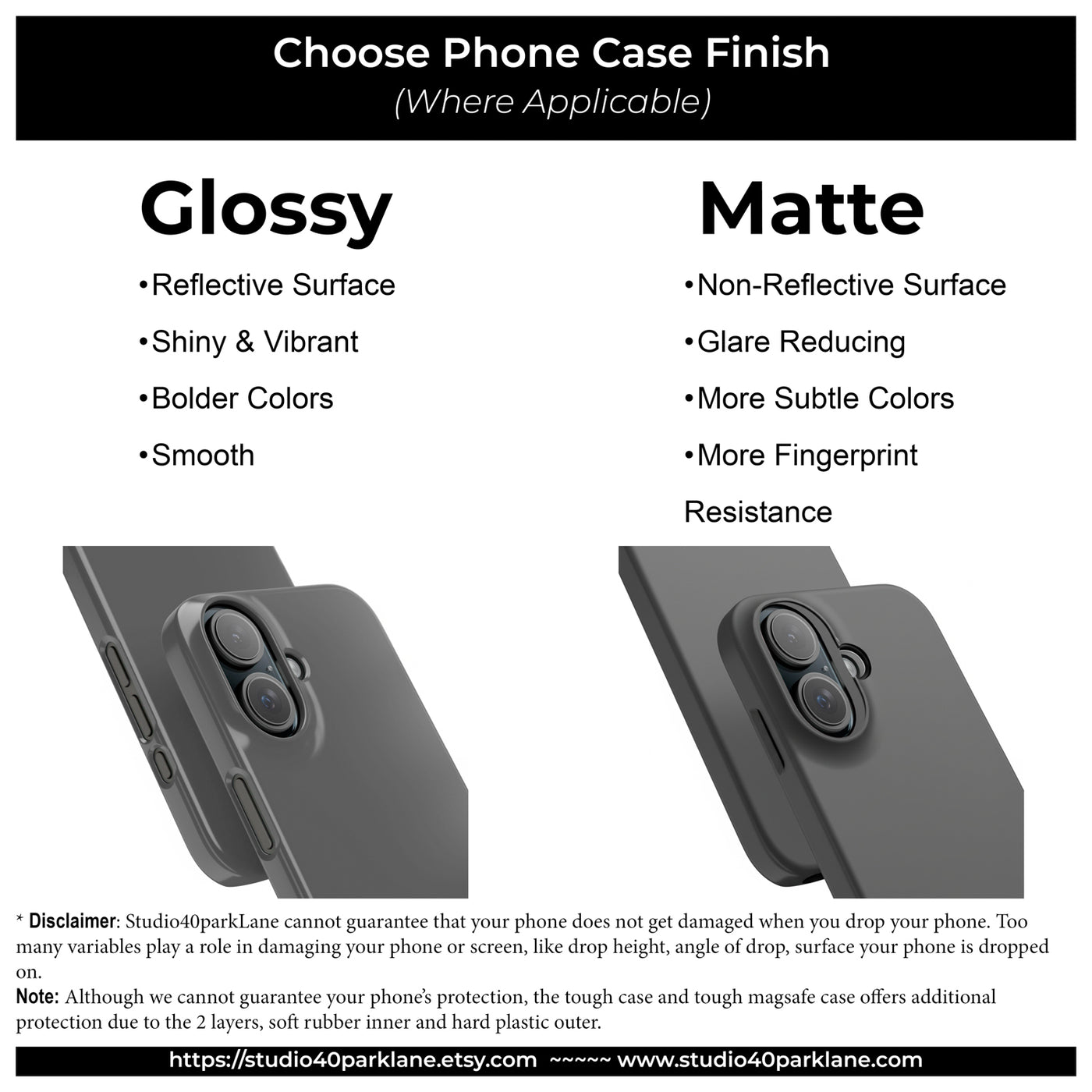 Tough Premium Ash Grey Stripes Phone Case Gift for Her - For Apple iPhone 16 Pro Max 16e iPhone 15 Pro iPhone Iphone 14 Plus 13 Pro 12 SE XR - Studio40ParkLane