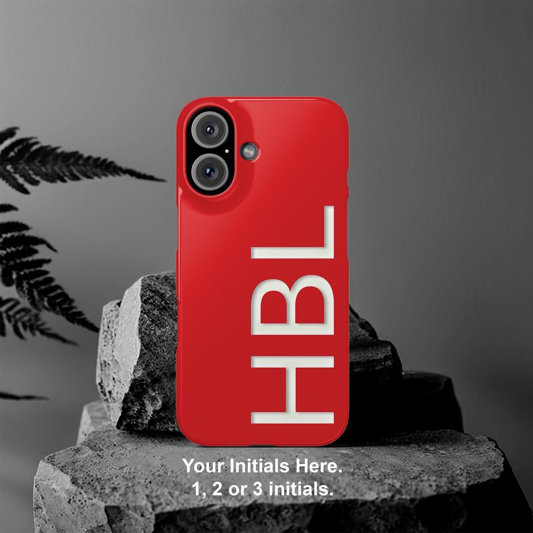 Slim Custom Personalized Red Gift for Her Cute Phone Cases for Iphone 16 Pro Max | iPhone 15 Case | iPhone 15 Pro Max Case, Iphone 14, 13, 12, 11, 10, 8, 7 - Studio40ParkLane