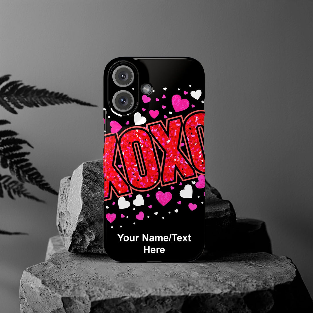 Slim Custom Personalized Valentine Love Gift for Her Cute Phone Cases for Iphone 16 Pro Max | iPhone 15 Case | iPhone 15 Pro Max Case, Iphone 14, 13, 12, 11, 10, 8, 7 - Studio40ParkLane