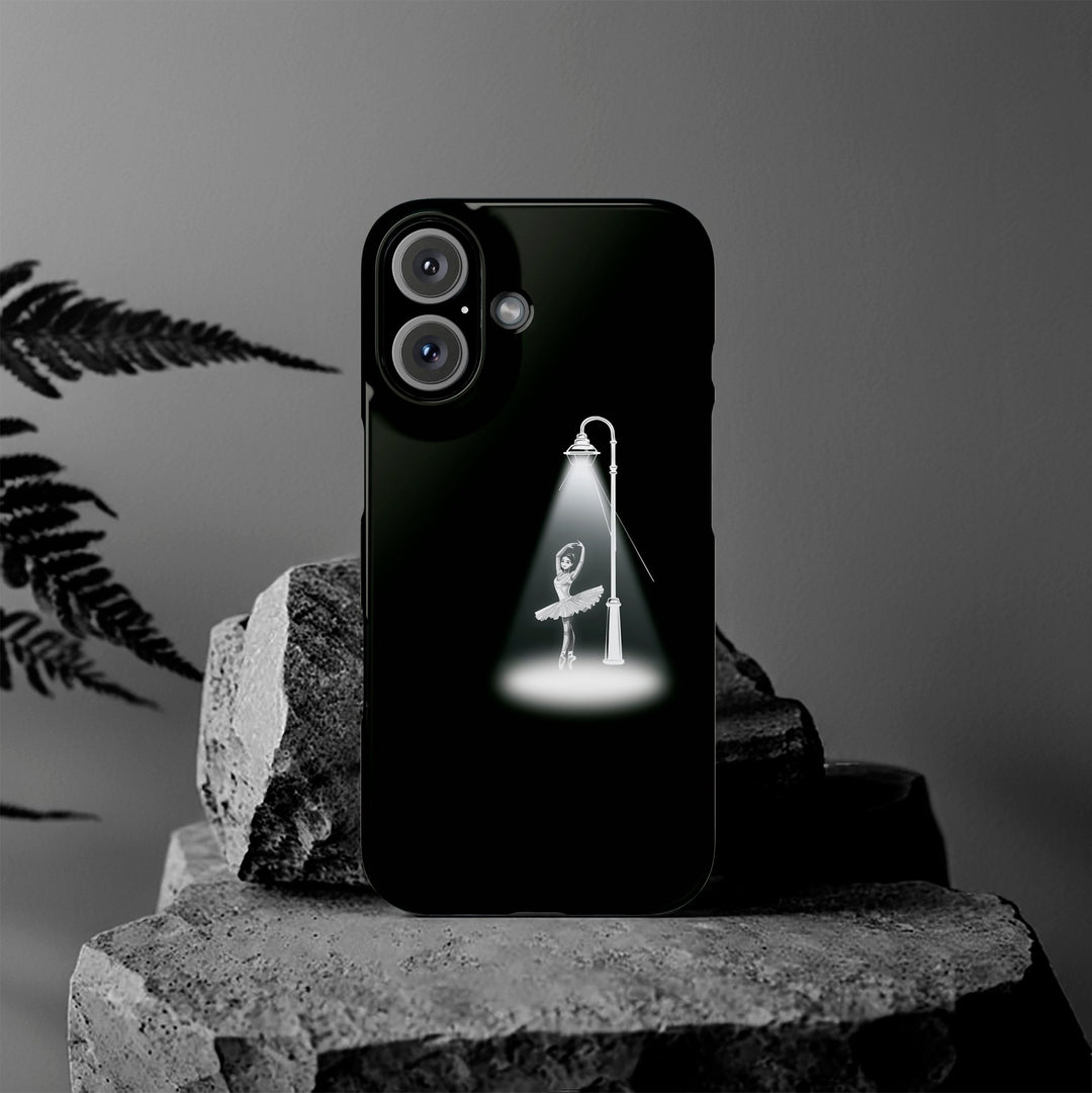 Slim Ballet Dancer Spotlight Gift for Her Cute Phone Cases for Iphone 16 Pro Max | iPhone 15 Case | iPhone 15 Pro Max Case, Iphone 14, 13, 12, 11, 10, 8, 7 - Studio40ParkLane