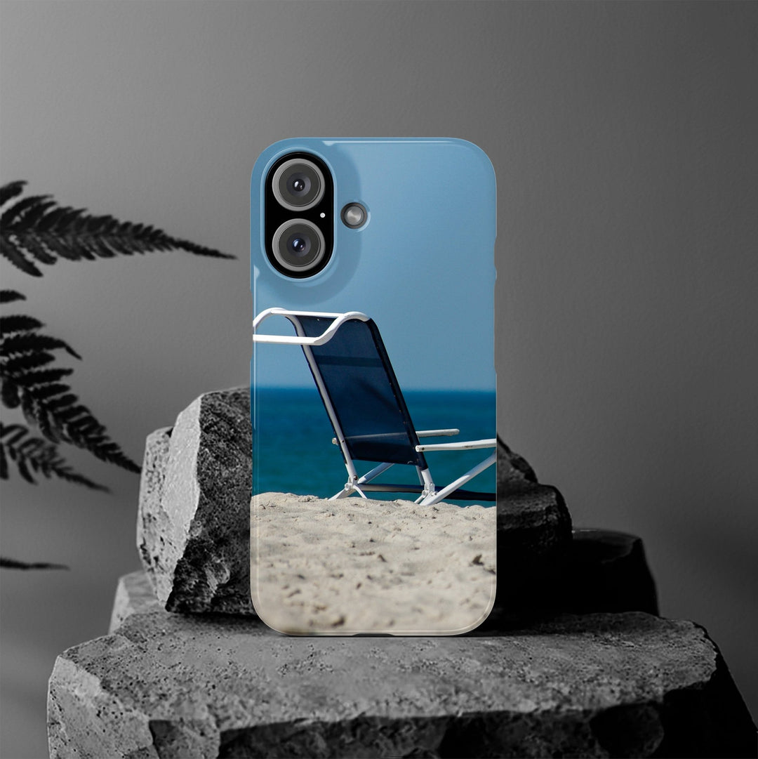 Slim Cute Phone Cases for Iphone - | iPhone 15 Case | iPhone 15 Pro Max Case, Iphone 14 Case, Iphone 14 Pro Max, Iphone 13, Summer Beach Chair - Studio40ParkLane