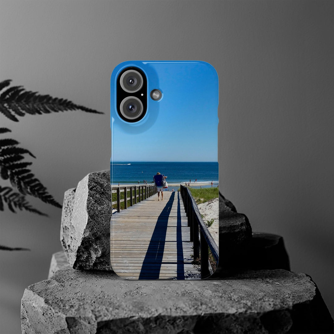 Slim Cute Phone Cases for Iphone - | iPhone 15 Case | iPhone 15 Pro Max Case, Iphone 14 Case, Iphone 14 Pro Max, Iphone 13, Summer Beach Walk - Studio40ParkLane