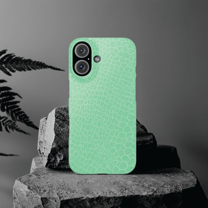 Slim Non Leather Mint Color Pattern Gift for Her Cute Phone Cases for Iphone 16 Pro Max | iPhone 15 Case | iPhone 15 Pro Max Case, Iphone 14, 13, 12, 11, 10, 8, 7 - Studio40ParkLane