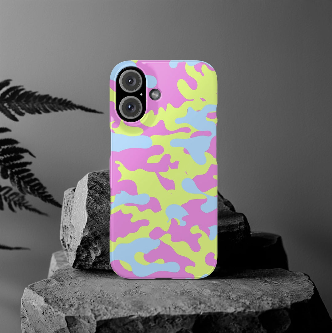 Slim Cute Phone Cases for Iphone - | iPhone 15 Case | iPhone 15 Pro Max Case, Iphone 14 Case, Iphone 14 Pro Max, Iphone 13, Spring Camouflage - Studio40ParkLane