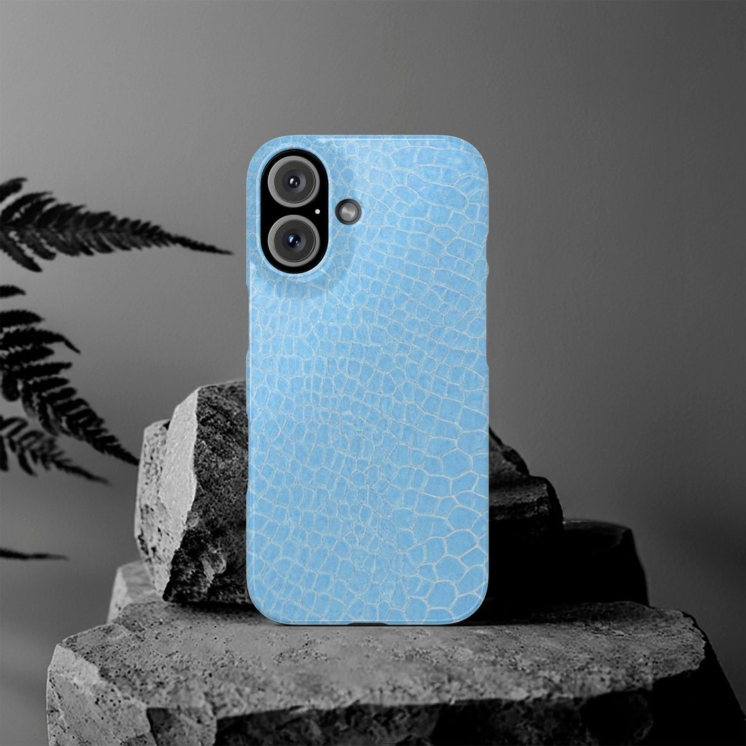 Slim Non Leather Blue Color Pattern Gift for Her Cute Phone Cases for Iphone 16 Pro Max | iPhone 15 Case | iPhone 15 Pro Max Case, Iphone 14, 13, 12, 11, 10, 8, 7 - Studio40ParkLane