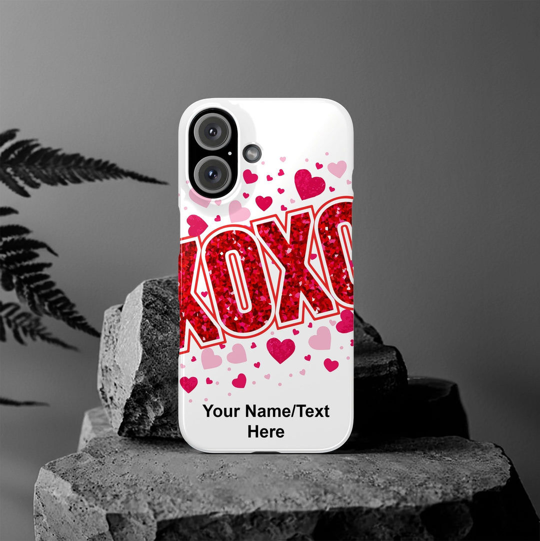 Slim Custom Personalized Valentine Love Gift for Her Cute Phone Cases for Iphone 16 Pro Max | iPhone 15 Case | iPhone 15 Pro Max Case, Iphone 14, 13, 12, 11, 10, 8, 7 - Studio40ParkLane