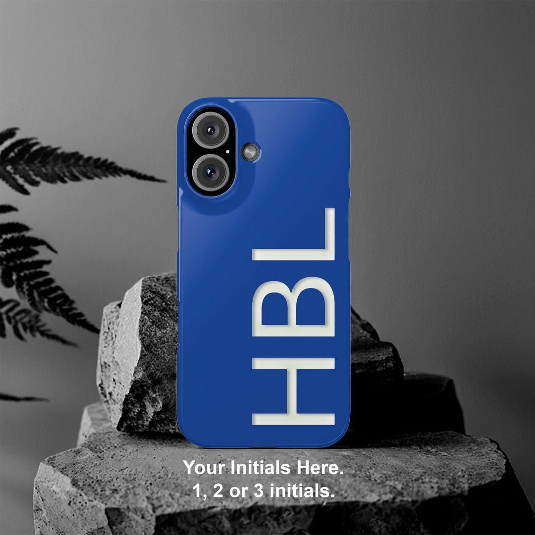 Slim Custom Personalized Blue Gift for Her Cute Phone Cases for Iphone 16 Pro Max | iPhone 15 Case | iPhone 15 Pro Max Case, Iphone 14, 13, 12, 11, 10, 8, 7 - Studio40ParkLane