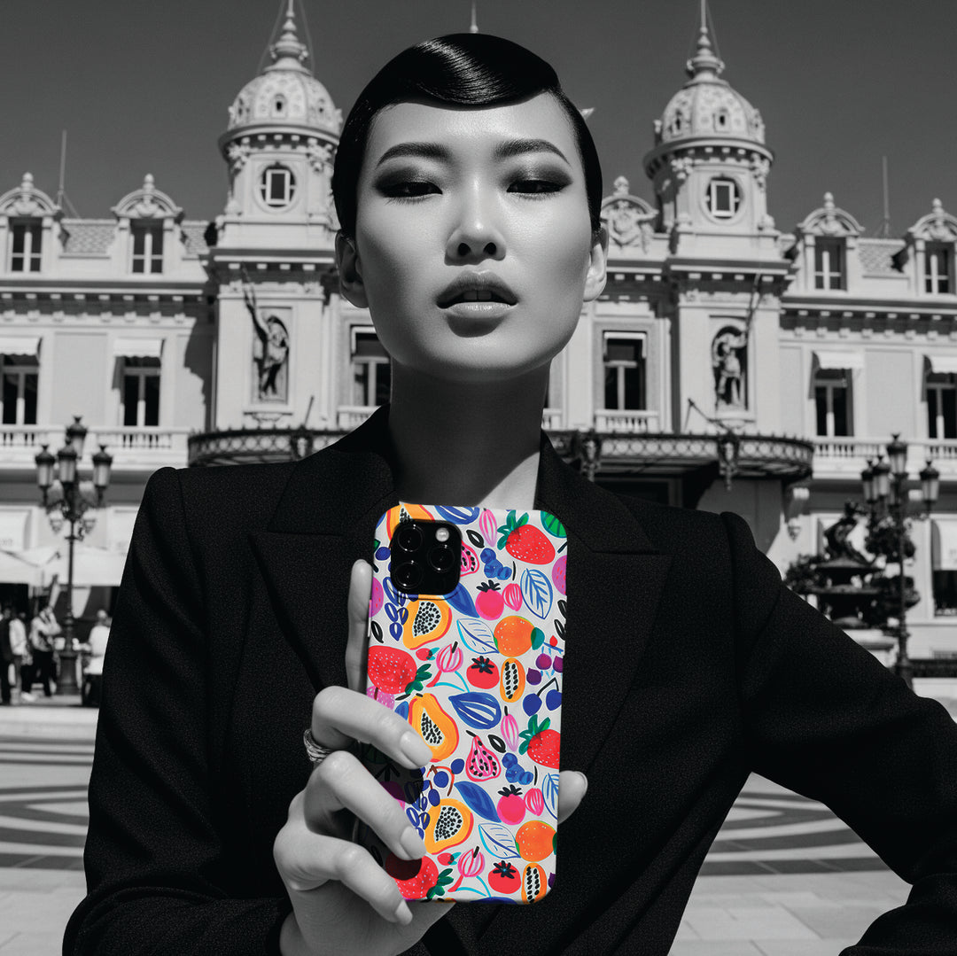 Sleek Snap Summer Fruit Cute Phone Case for iPhone 16 15 Pro Max 14 13 12 11 X Xs Max Xr Pro Plus Samsung Galaxy S24 S23 S22 S21 S20 Ultra - Studio40ParkLane