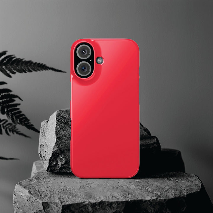 Slim Red Rouge Gift for Her Aesthetic Cute Phone Case for Iphone 16 - | iPhone 15 Pro Max Case | iPhone 14 Case 13 12 11 10 9 8 7 - Studio40ParkLane