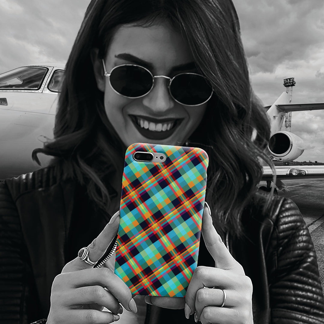Checkered Plaid Magsafe Gift for Her Cute Phone Case for Iphone, | iPhone 16 | iPhone 15 Pro Max, Iphone 14 Pro Max, 13 12 11 10 9 8 7 - Studio40ParkLane