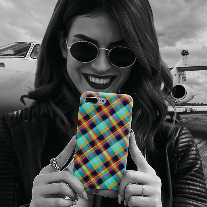 Checkered Plaid Magsafe Gift for Her Cute Phone Case for Iphone, | iPhone 16 | iPhone 15 Pro Max, Iphone 14 Pro Max, 13 12 11 10 9 8 7 - Studio40ParkLane